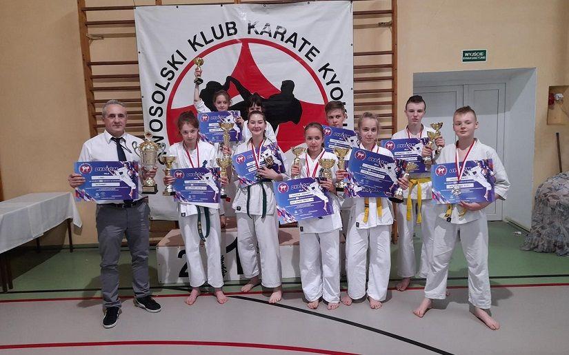Wspaniały występ zawodników z LKKK w Otwartych Mistrzostwach w Karate Kyokushin 