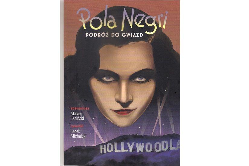 Komiks Pola Negri Podróż do gwiazd w lipnowskiej bibliotece