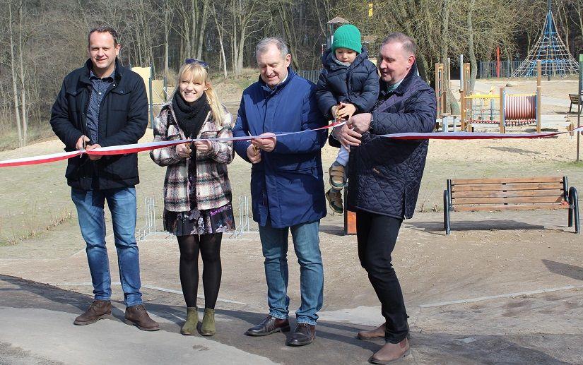 Oficjalne otwarcie nowych stref rekreacyjno-sportowych  w Lipnie