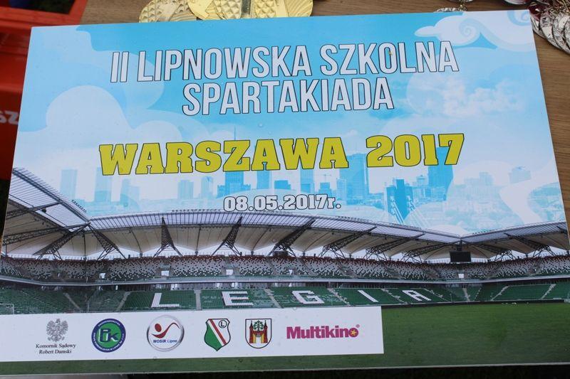 Zdj. nr. 22. Zakończenie II Lipnowskiej Spartakiady Szkolnej 2016/2017