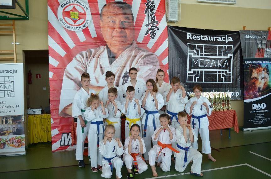 Zdj. nr. 1. Lipnowski Klub Kyokushin Karate na Międzynarodowych Mistrzostwach Pomorza