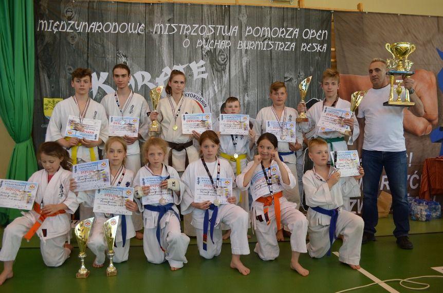 Zdj. nr. 8. Lipnowski Klub Kyokushin Karate na Międzynarodowych Mistrzostwach Pomorza