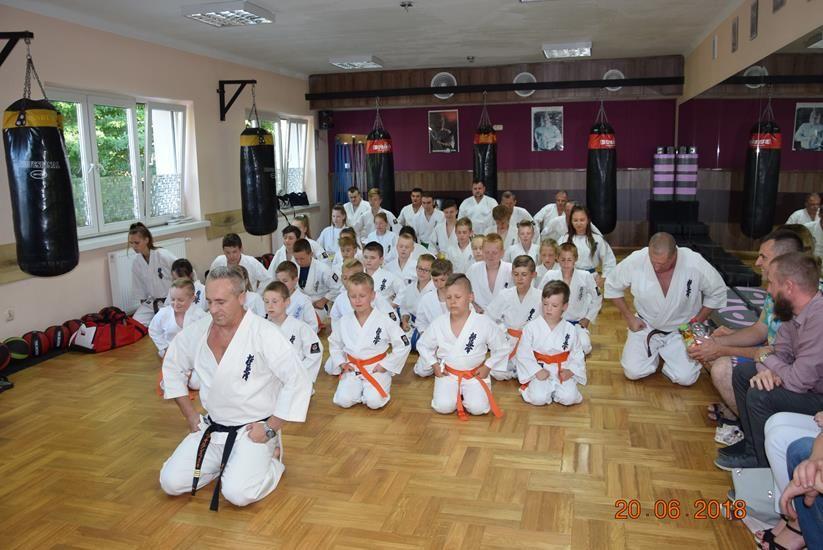Zdj. nr. 1. Zakończenie sezonu Lipnowskiego Klubu Kyokushin Karate