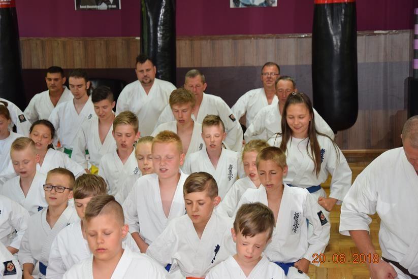 Zdj. nr. 2. Zakończenie sezonu Lipnowskiego Klubu Kyokushin Karate