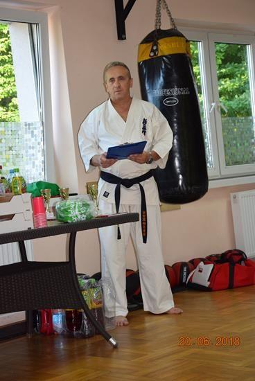 Zdj. nr. 5. Zakończenie sezonu Lipnowskiego Klubu Kyokushin Karate