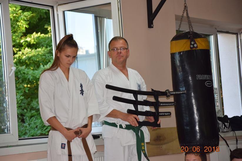 Zdj. nr. 10. Zakończenie sezonu Lipnowskiego Klubu Kyokushin Karate