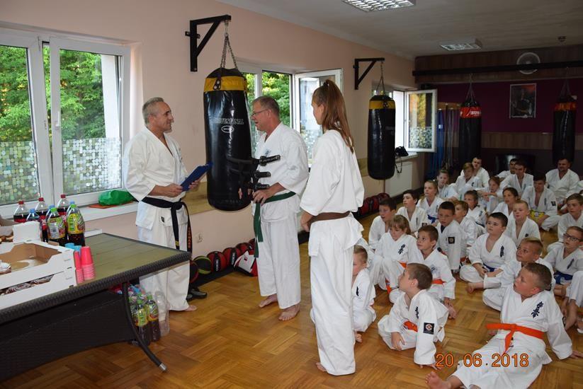 Zdj. nr. 11. Zakończenie sezonu Lipnowskiego Klubu Kyokushin Karate