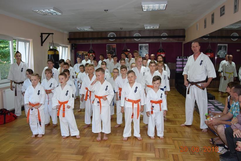 Zdj. nr. 18. Zakończenie sezonu Lipnowskiego Klubu Kyokushin Karate
