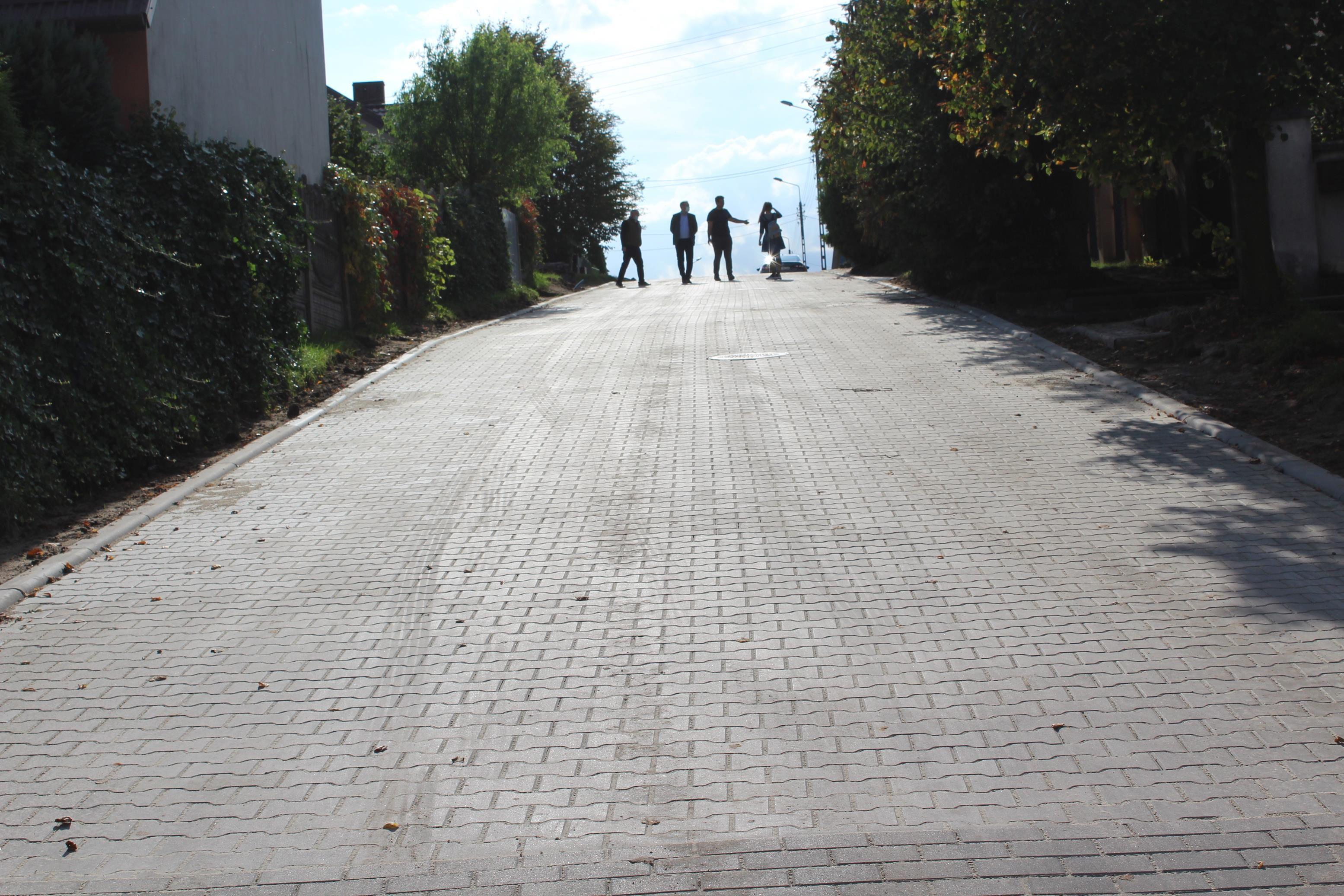 Przebudowa ulicy Olszowej w Lipnie - kliknięcie spowoduje powiększenie obrazka