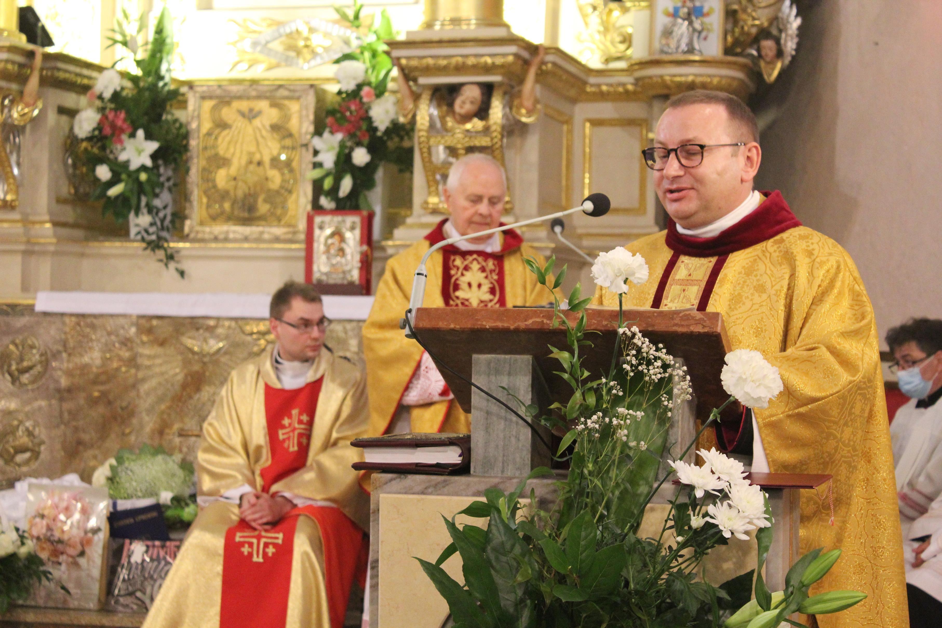 Jubileusz 60-lecia święceń kapłańskich księdza prałata Franciszka Cieślaka – kliknięcie spowoduje powiększenie obrazka
