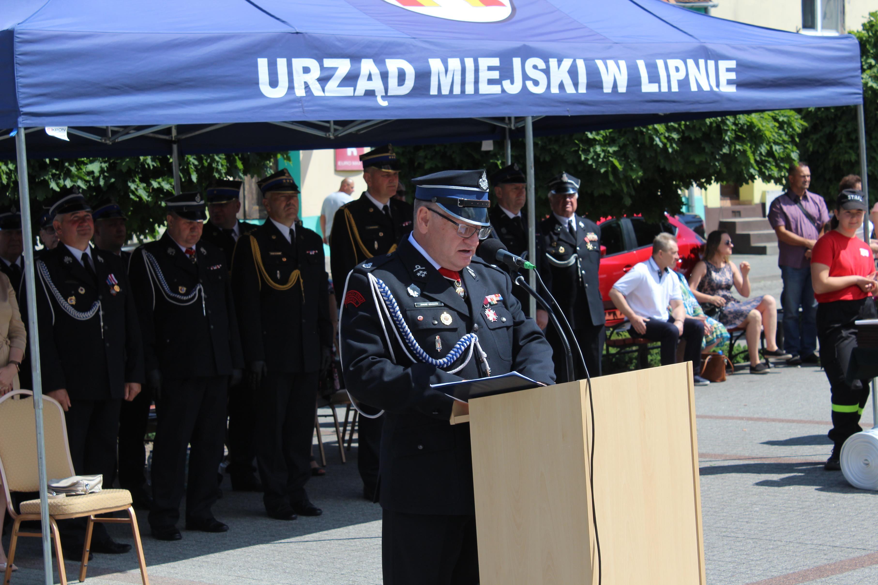 Zdj. nr. 91. Jubileusz 140-lecia Ochotniczej Straży Pożarnej w Lipnie - 27 czerwca 2021 r.