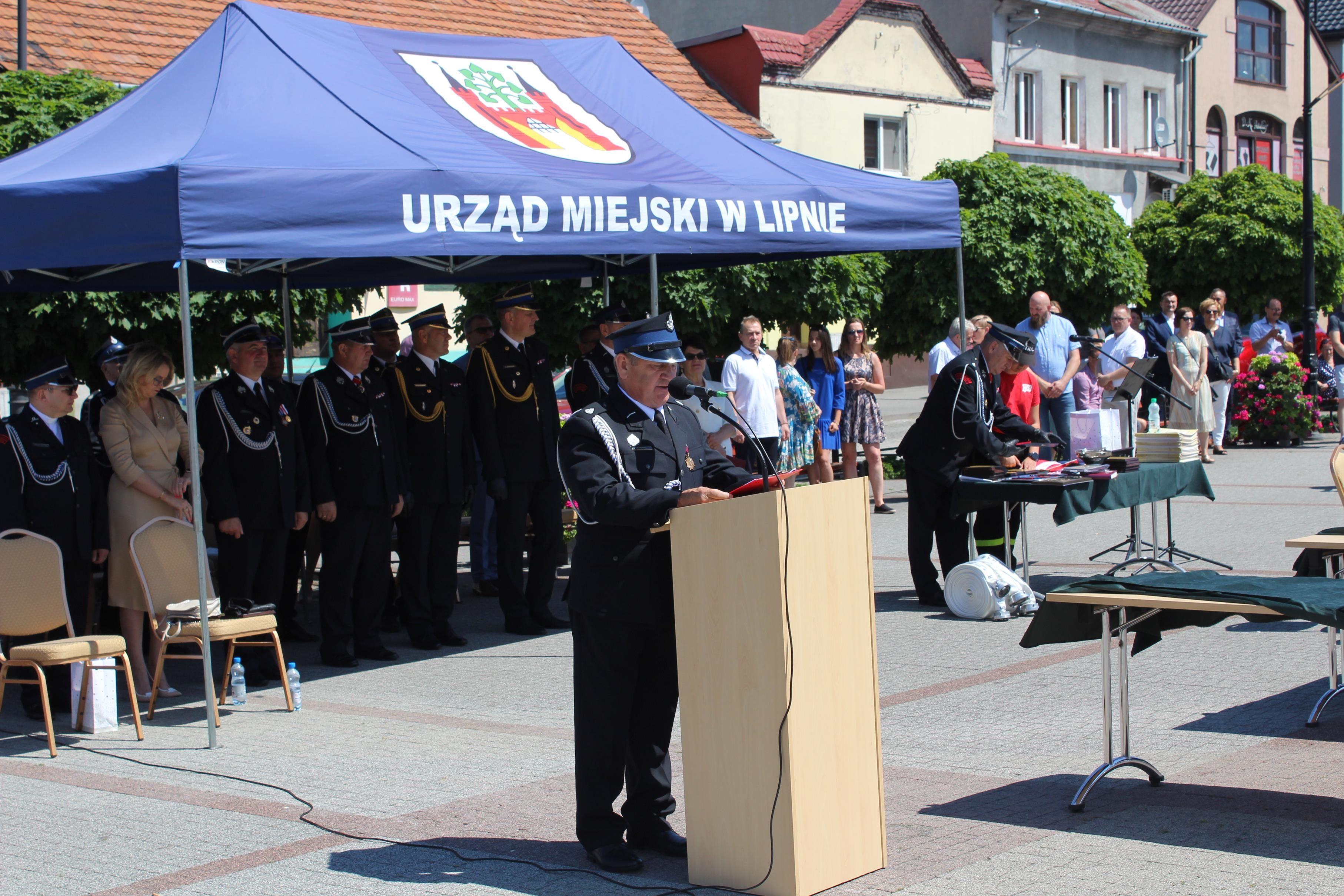 Zdj. nr. 173. Jubileusz 140-lecia Ochotniczej Straży Pożarnej w Lipnie - 27 czerwca 2021 r.