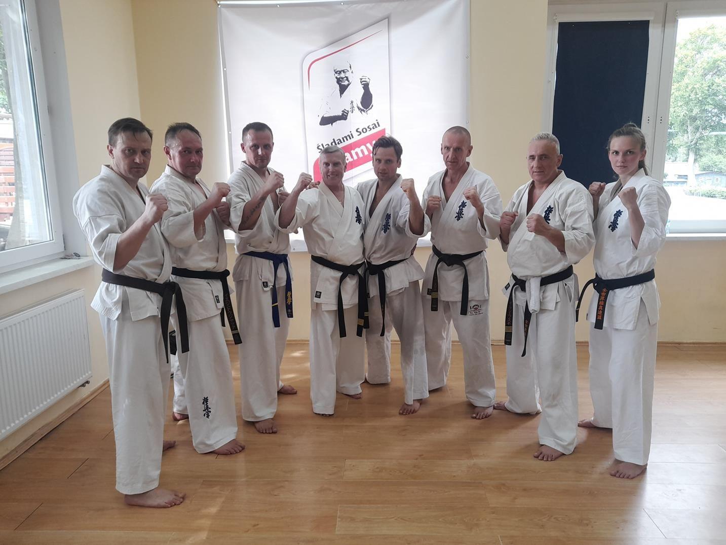 Zdj. nr. 1. Seminarium szkoleniowe Karate Kyokushin - 7-8.08.2021 r.