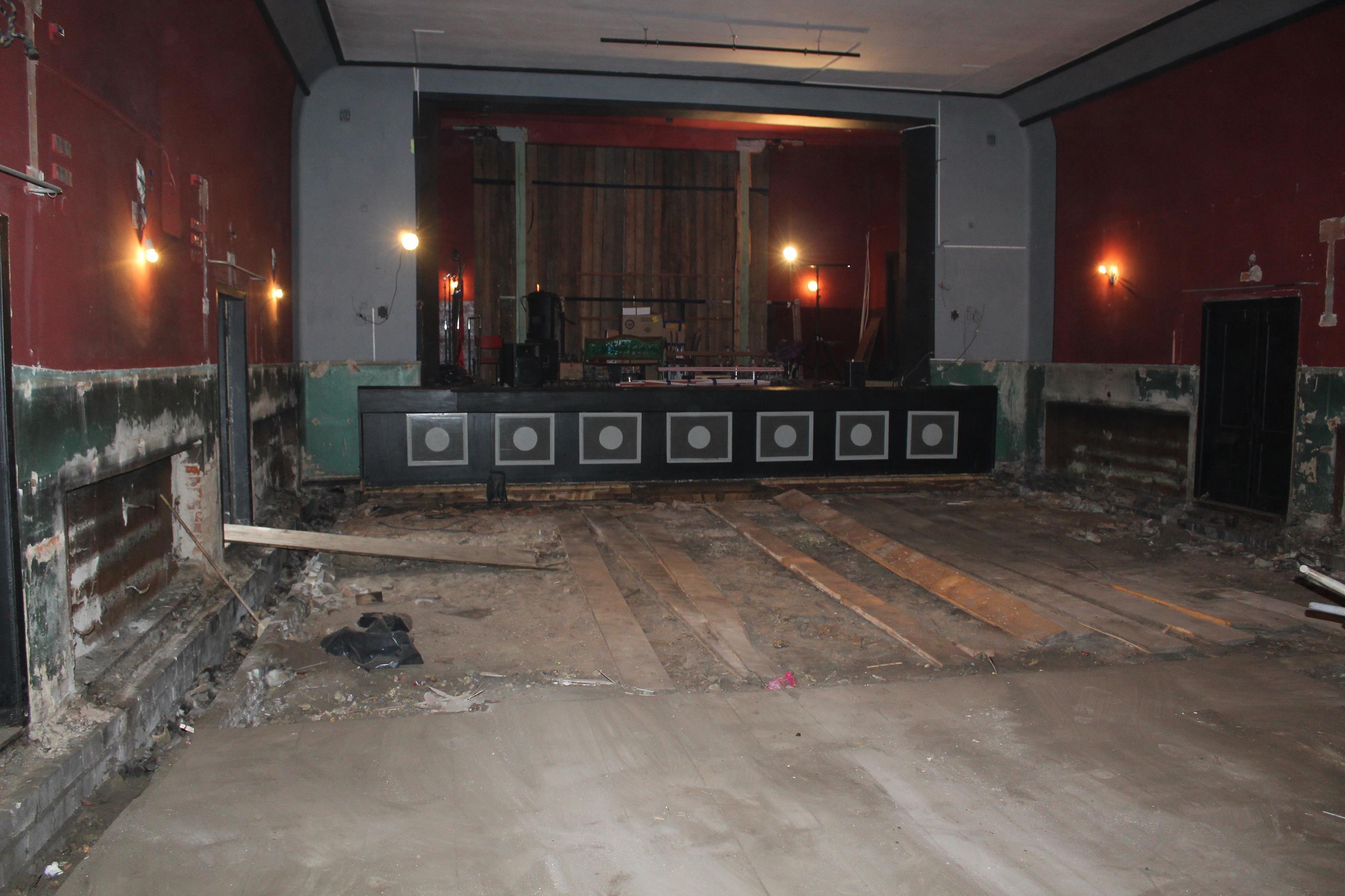 Remont budynku kina Nawojka