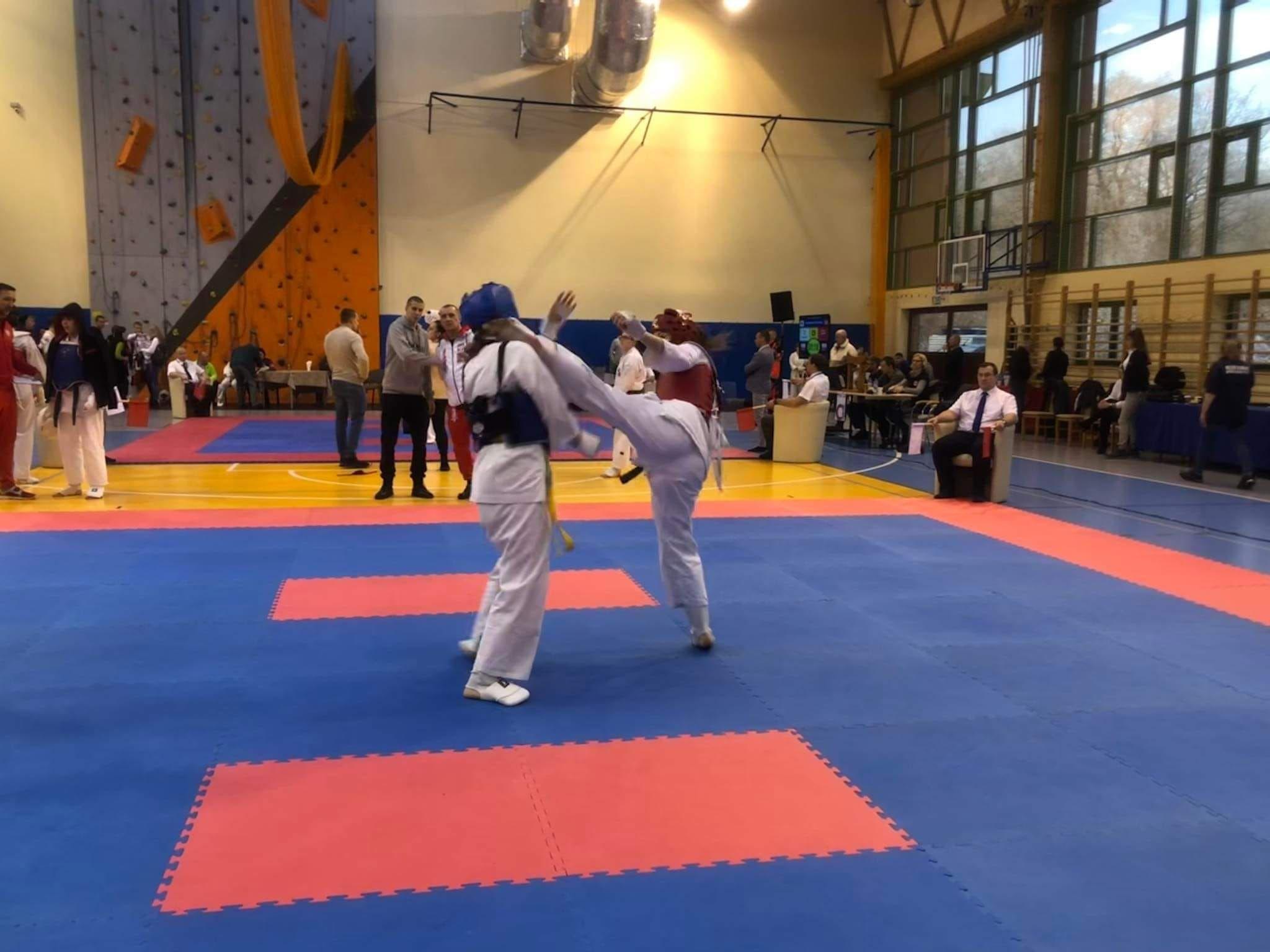 Zdj. nr. 4. Zawody Polskiego Związku Karate - 17 grudnia 2022 r., Płoty