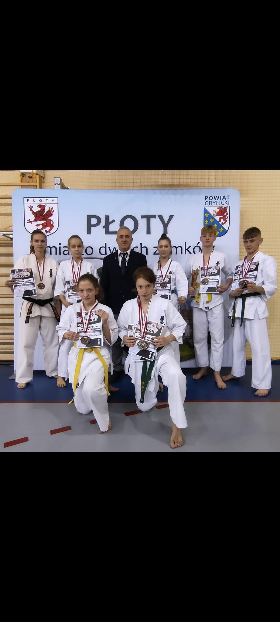 Zdj. nr. 7. Zawody Polskiego Związku Karate - 17 grudnia 2022 r., Płoty