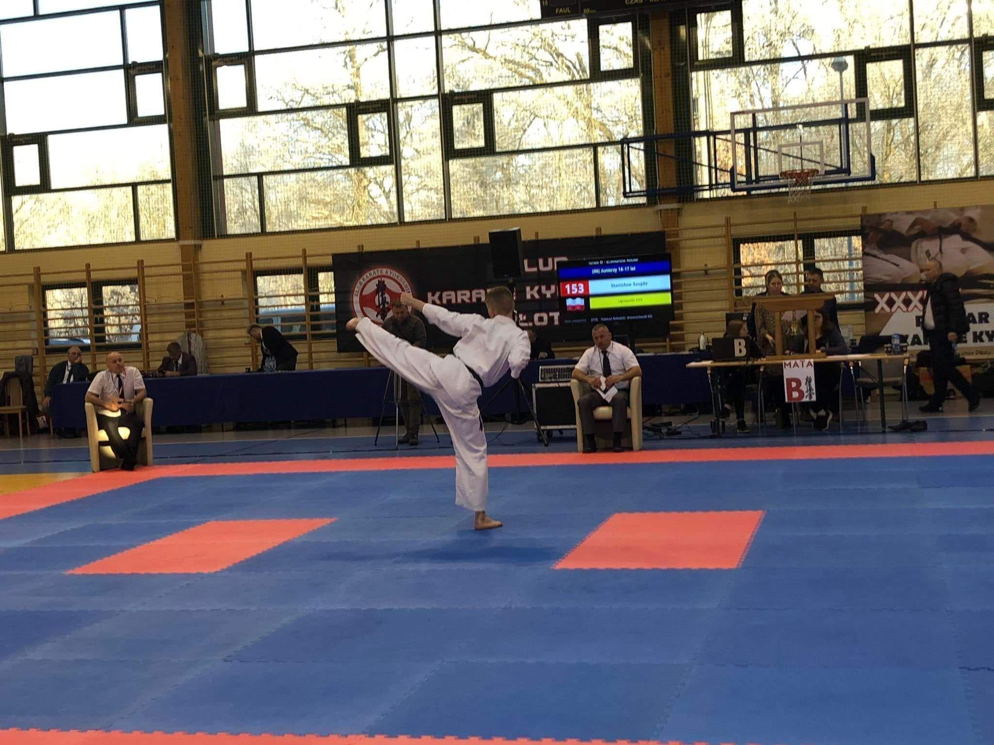 Zdj. nr. 15. Zawody Polskiego Związku Karate - 17 grudnia 2022 r., Płoty