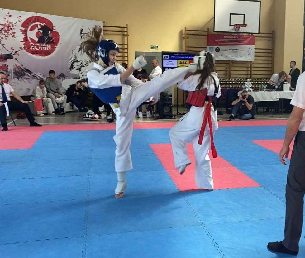 Zdj. nr. 2. Mistrzostwa Makroregionu Zachodniego i Międzywojewódzkie Mistrzostwa Młodzików w Karate Kyokushin - 25 marca 2023 r., Kożuchów