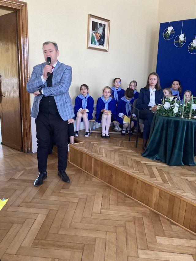 Zdj. nr. 6. Święto Patrona Szkoły Podstawowej nr 5 w Lipnie – św. Jana Pawła II - 2023