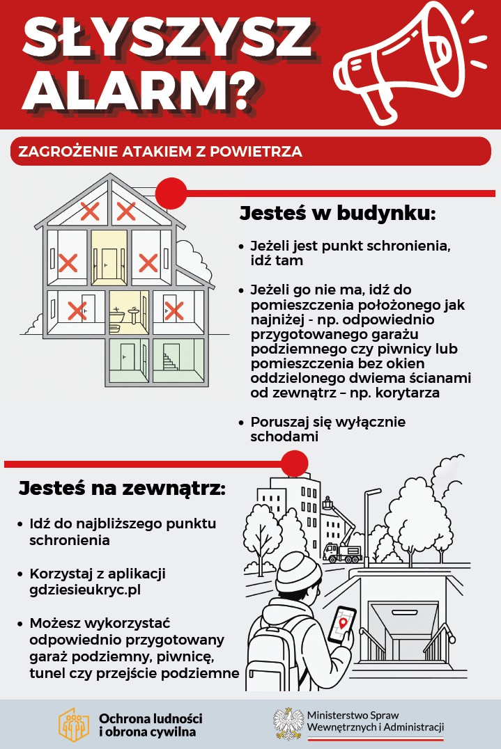 Baner informacyjny - instrukcja