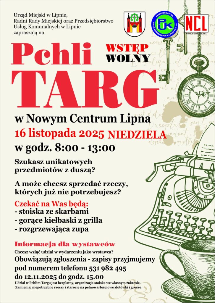 Plakat wydarzenia - Pchli Targ